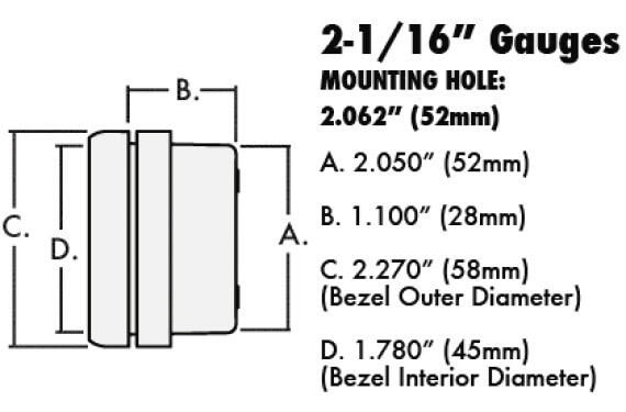 MSD Air Fuel Ratio Gauge (MPN: 4650)