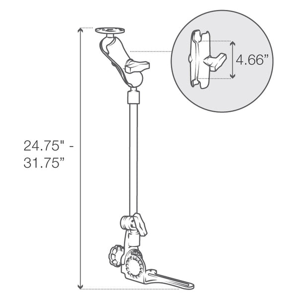 Ram Mounts Tablet Mount (MPN: RAM-316-HD-18-202U)
