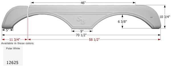 Icon Fender Skirt (MPN: 12625)