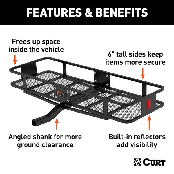 Curt Trailer Hitch Cargo Carrier (MPN: 18150)