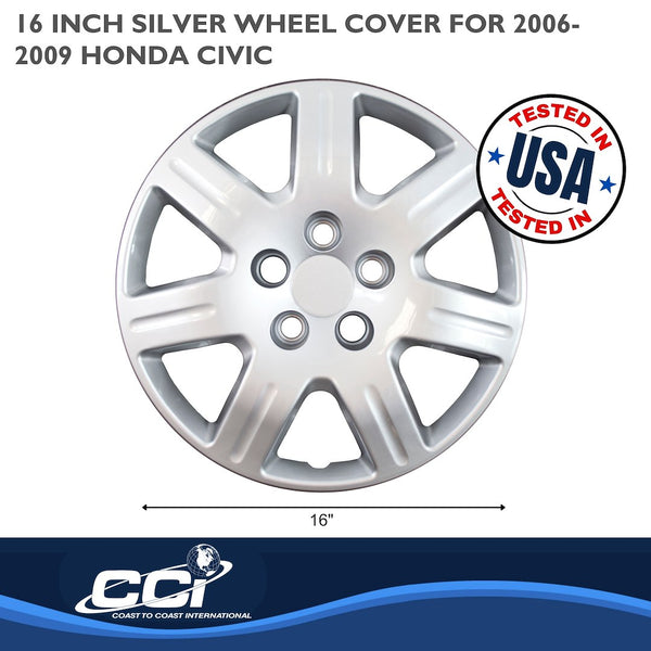 Coast To Coast 16 Inch Wheel Cover Set (MPN: IWC45216S)