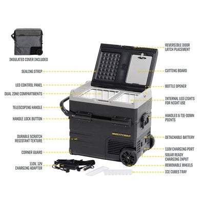 Smittybilt Waypoint Dual Compartment Refrigerator (MPN: 2889)