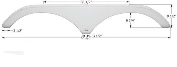 Icon Fender Skirt For Tandem Axle RVs (MPN: 12317)
