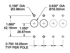 Blue Sea Circuit Breaker 50 Amps (MPN: 7228-BSS)