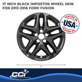 Coast To Coast Impostor Wheel Skin (MPN: IWCIMP372BLKN)