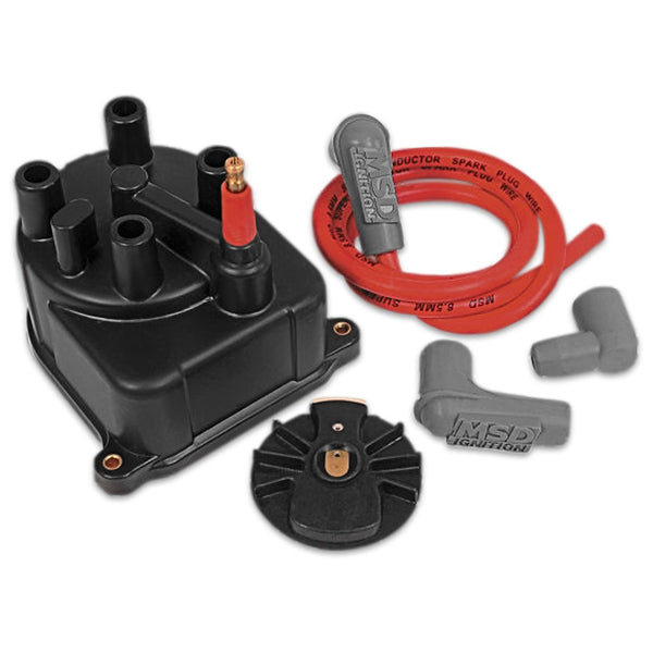 MSD Ignition Distributor Cap And Rotor Kit (MPN: 82923)