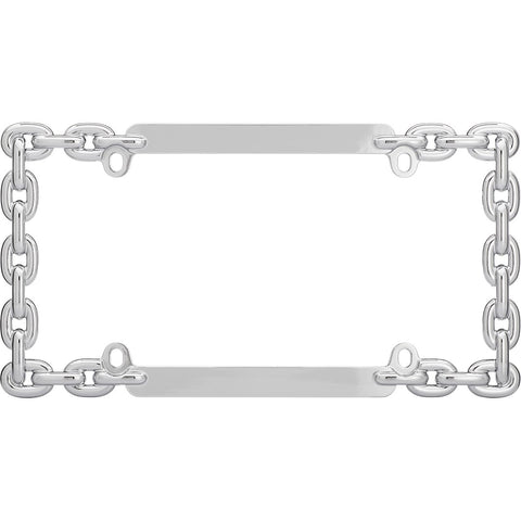 Cruiser License Plate Frame - Chain Link Design (MPN: 20530)