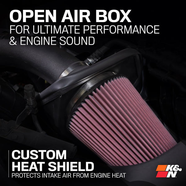K&N Cold Air Intake System (MPN: 63-9043)