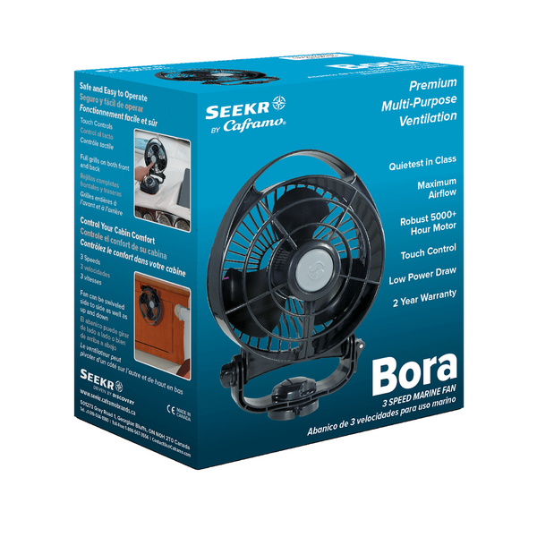 Caframo Bora 6 Inch Marine Fan (MPN: 748CABBX)
