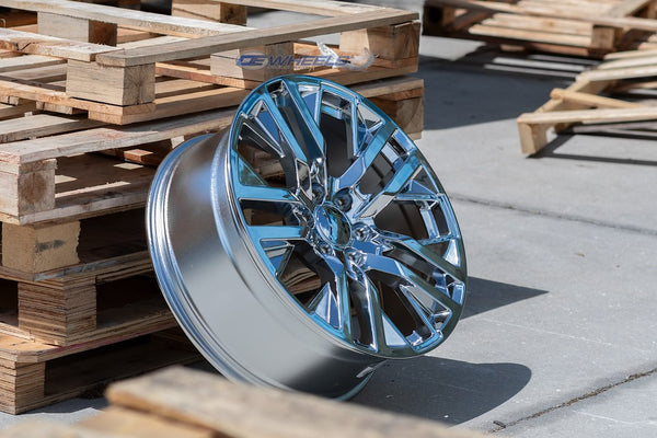 OE Wheels CV38 Chrome Plated Wheel (MPN: CV38-22090-6550-28C)