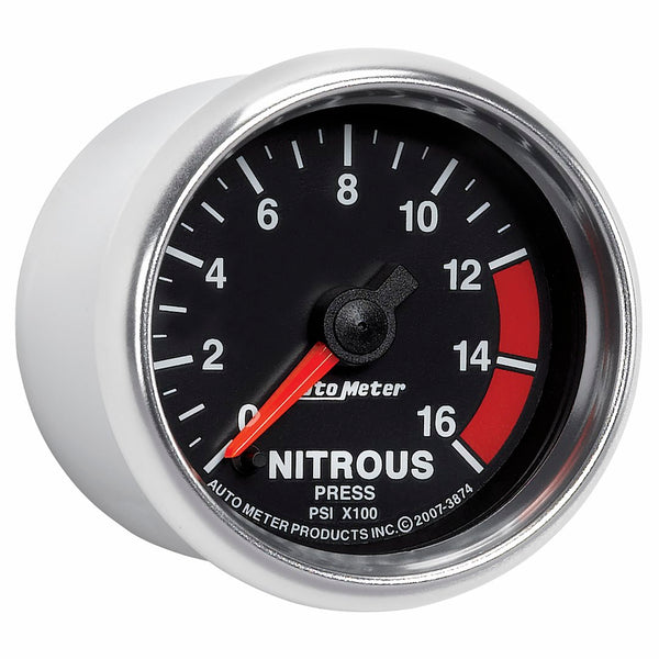 AutoMeter Gauge Nitrous Oxide Pressure (MPN: 3874)