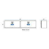 UWS Aluminum Underbody Tool Box (MPN: TBUB-96)