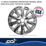 Coast To Coast Impostor Wheel Skin 17 Inch (MPN: IMP448X)