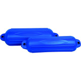 Boat fender softside ribbed cylinder 6 inch diameter x 24 inch length blue (MPN: 9356BD1)
