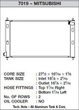 CSF Aluminum Radiator (MPN: 7019)
