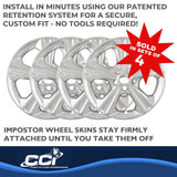 Coast To Coast Impostor Wheel Skin (MPN: IWCIMP371X)