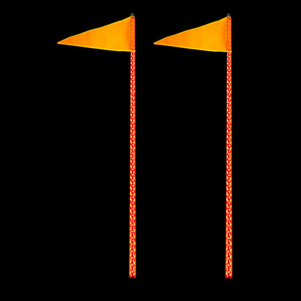 Quake LED Flagpole With RGB Whip Lights (MPN: QW827)