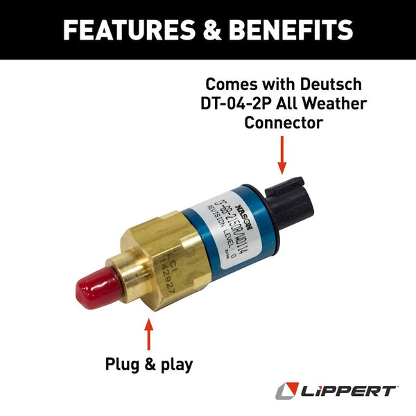 Lippert Components Hydraulic Pressure Switch (MPN: 142927)