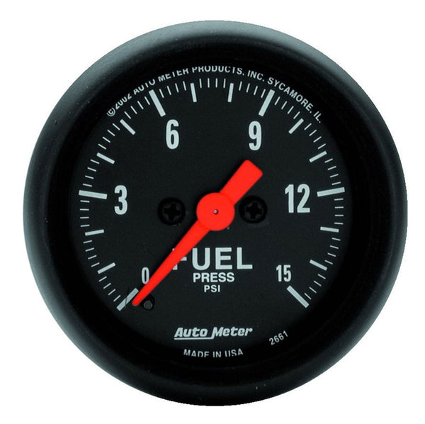 AutoMeter Gauge Fuel Pressure Z-Series (MPN: 2661)
