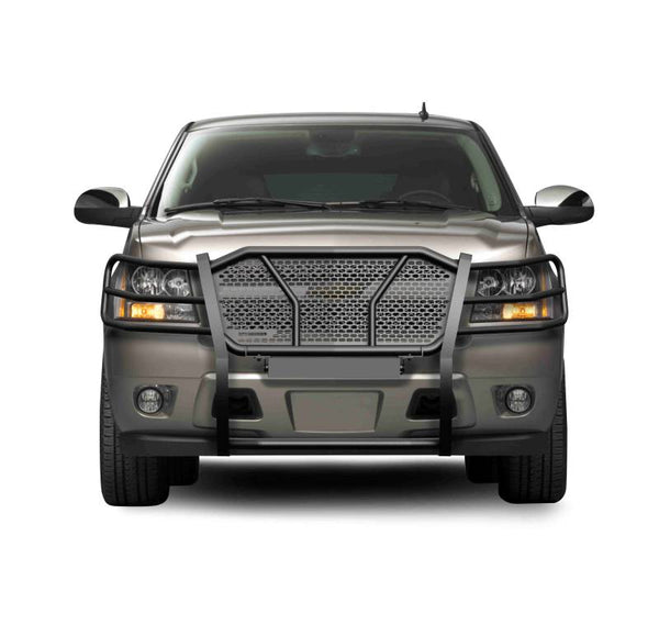 Black Horse Off Road Grille Guard (MPN: RU-CHTA07-B)