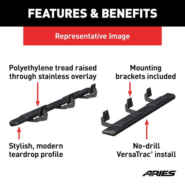 Aries Ascent Step Running Boards (MPN: 2558011)