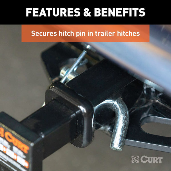 Trailer hitch pin clip set (MPN: 21602)