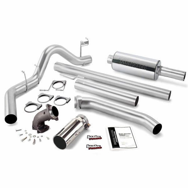 Banks Power Monster Turbo Back Exhaust System (MPN: 48638)