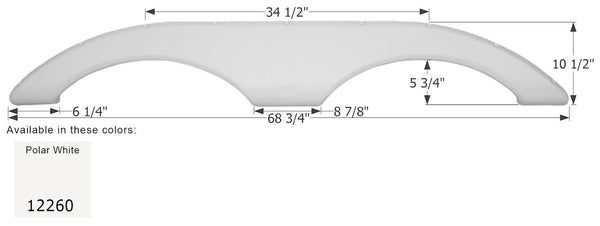 Icon Fender Skirt for Starcraft RVs (MPN: 12260)