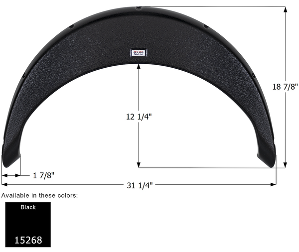 Icon Fender Skirt for Gulf Stream RVs (MPN: 15268)