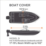 Classic Accessories Boat Cover (MPN: 88948)