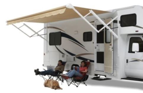 Carefree RV Springless Patio Awning (MPN: QJ128D8D)