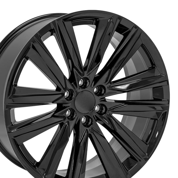 OE Wheels CA91 Gloss Black Wheel (MPN: CA91-24100-6550-28B)
