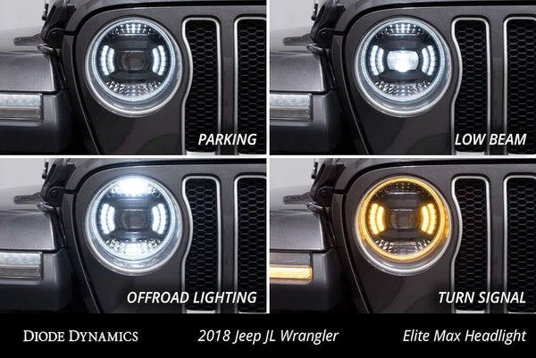 Diode Dynamics Elite Series LED Headlight Assembly (MPN: DD5166)