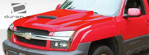 Duraflex Fiberglass Hood With Functional Scoop (MPN: 103027)