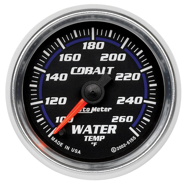 AutoMeter Full Sweep Electric Water Temperature Gauge (MPN: 6155)