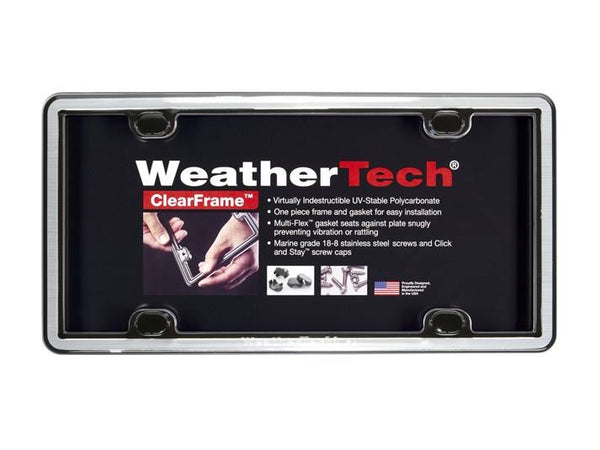 WeatherTech License Plate ClearFrame (MPN: 63027)