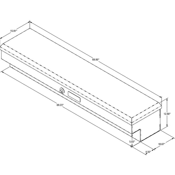 Buyers Products Lo-Sider Truck Box (MPN: 1723030)