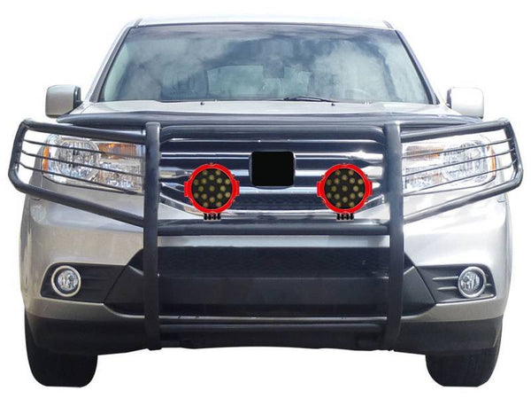 Black Horse Grille Guard Kit (MPN: 17H151402MA-PLR)