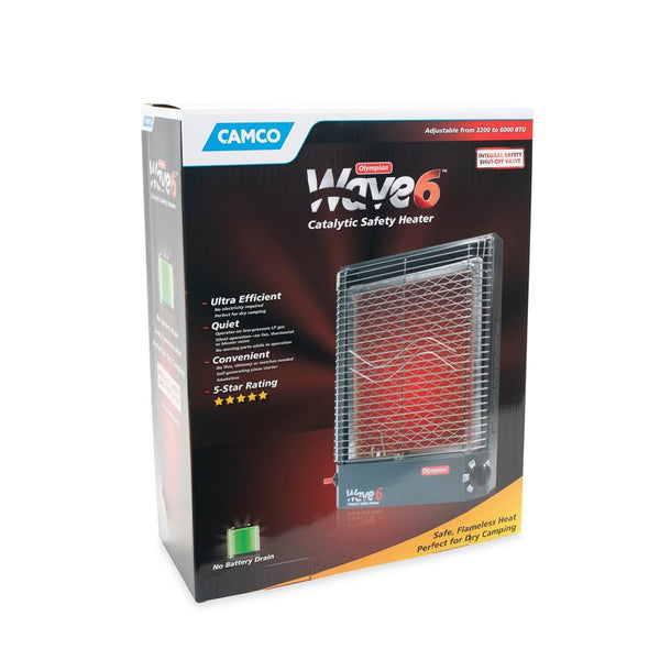 Camco Olympian Wave 6 Catalytic LP Gas Space Heater (MPN: 57341)