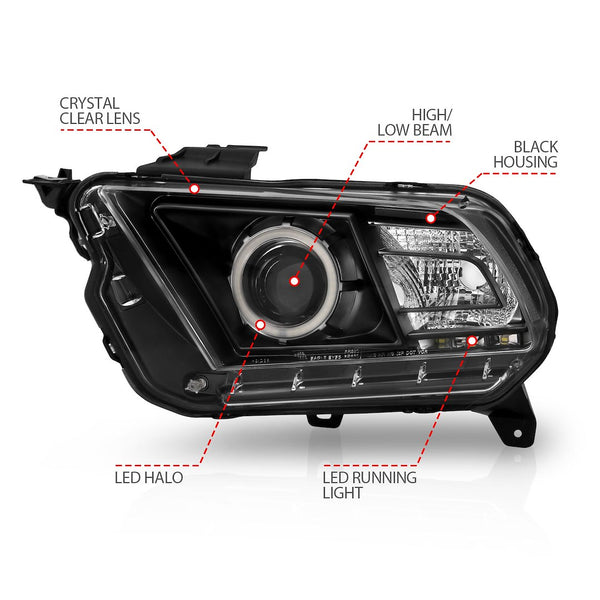 AnzoUSA Projector Headlight Assembly (MPN: 121323)
