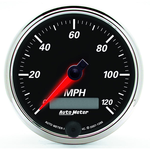 AutoMeter Designer Black II Speedometer (MPN: 1286)