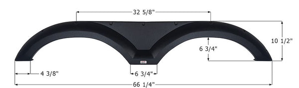 Icon Fender Skirt for Tandem Axle (MPN: 14139)