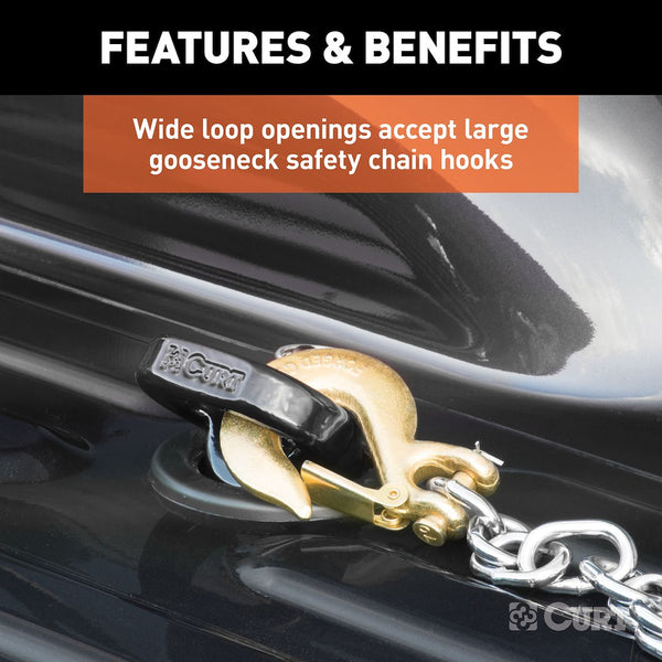 Trailer Safety Chain Anchor for Ram Puck System (MPN: 60617)