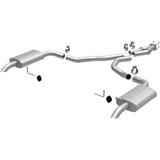 MagnaFlow Chevrolet Corvette Street Series Exhaust System (MPN: 16710)