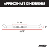 Aries 3 Inch Round Nerf Bar (MPN: 203007)