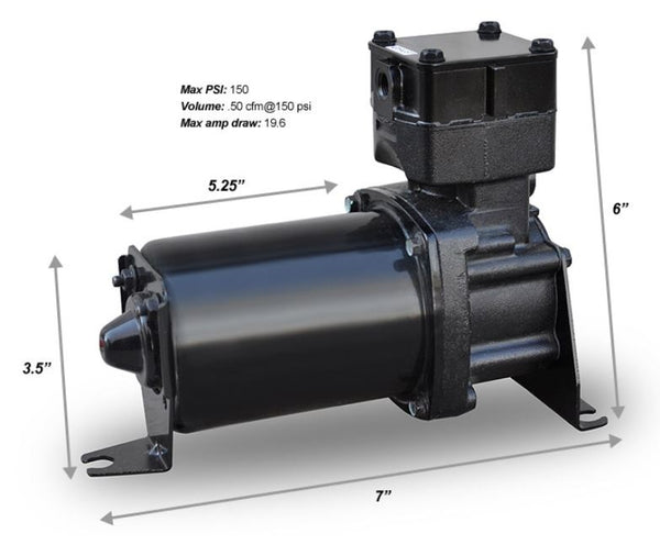 Ridetech Air Compressor (MPN: 31920002)