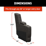 Thomas Payne Seismic Theater Series Sofa Center (MPN: 2024044202)
