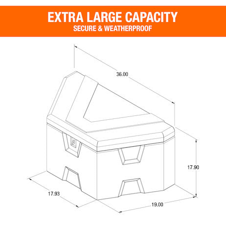 Buyers Products Trailer Tongue Box (MPN: 1701679)