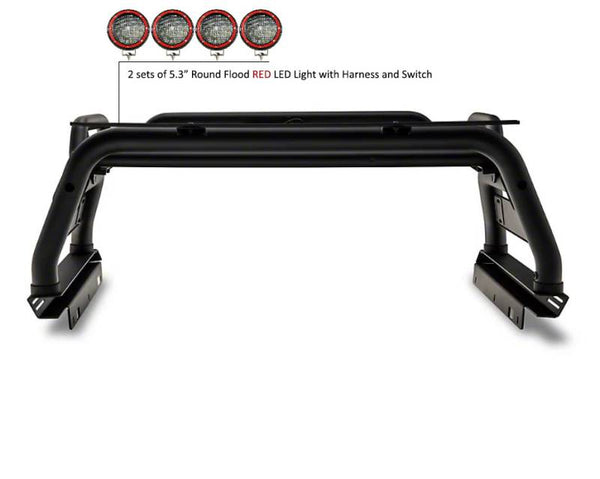 Black Horse Off Road Truck Bed Bar (MPN: ATRB8BK-PLFR)