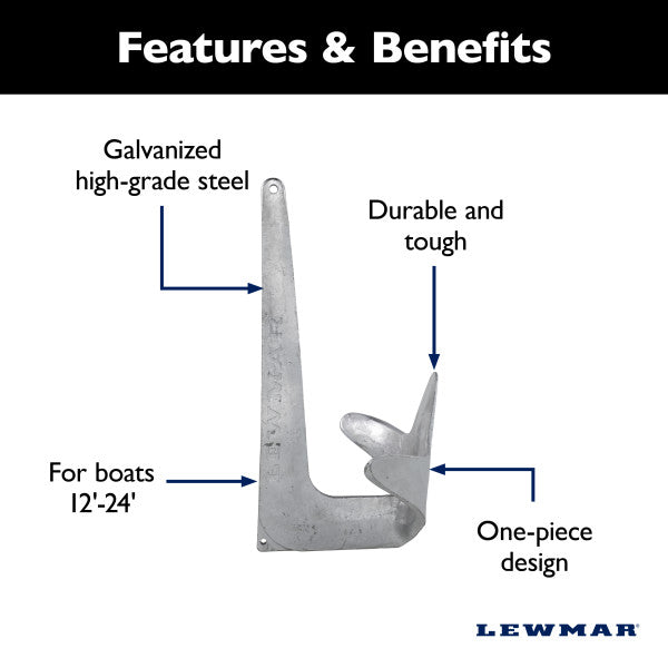 Lewmar Deep Water Claw Anchor (MPN: 0057902)